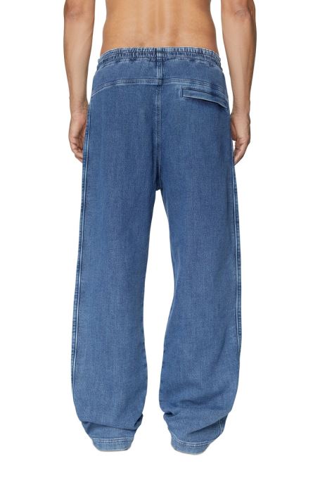 ディーゼル D-マーシャン トラック デニム 09c99 ストレート ミディアム ブルー