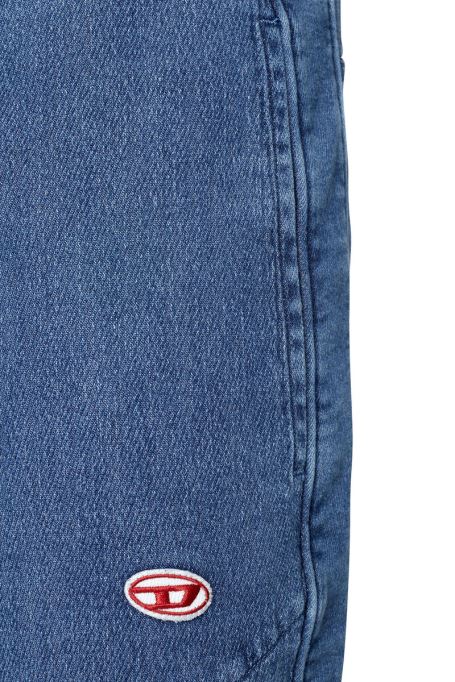 ディーゼル D-マーシャン トラック デニム 09c99 ストレート ミディアム ブルー