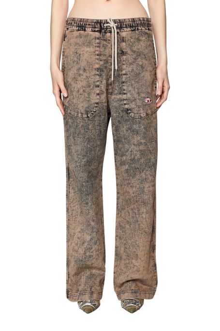 ディーゼル D-マーシャン トラック デニム 09d16 ストレート ベージュ