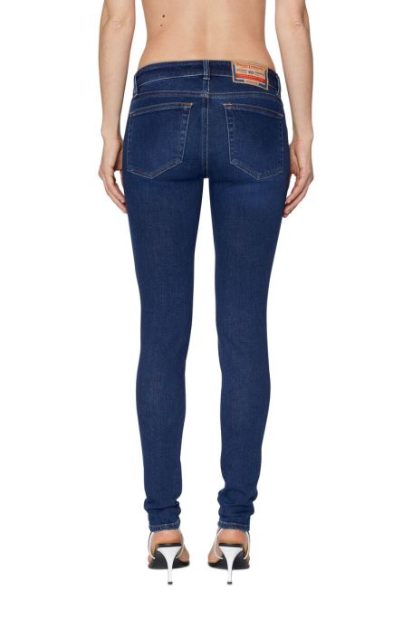 ディーゼル 2018 Slandy-low 09c19 スーパースキニー ジーンズ ダークブルー