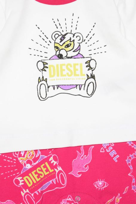 ホワイト/ピンク ジャンブリ-nb ディーゼル