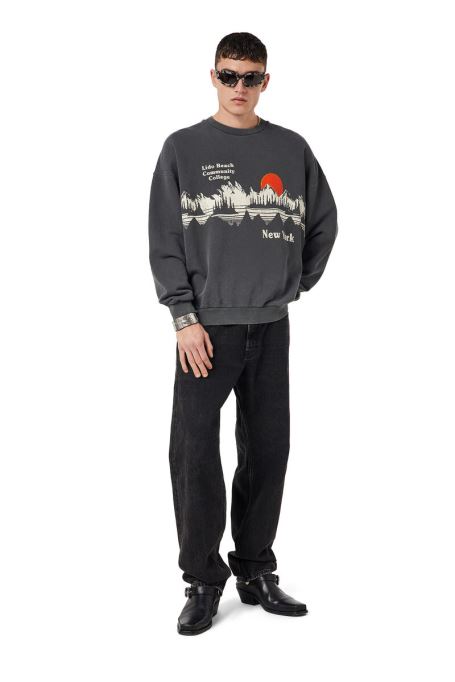 ディーゼル 2010 09b88 ストレート ブラックジーンズ/ダークグレー