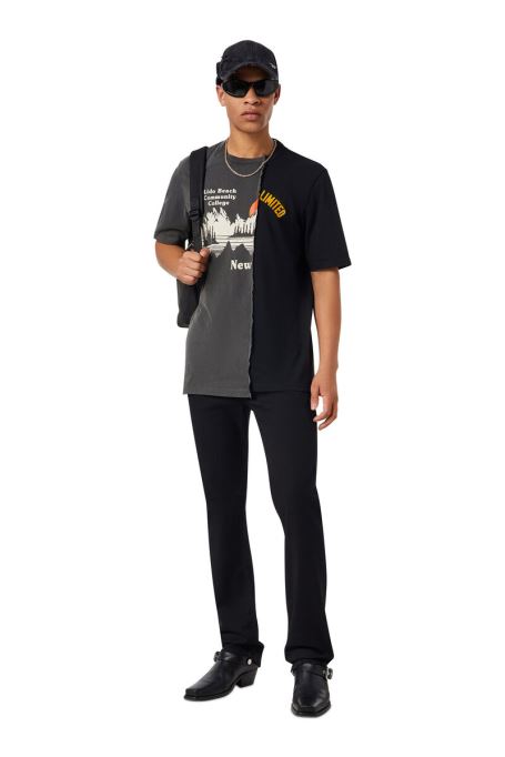 Vblack/グレーダーク 2021 069yp ブーツカットジーンズ