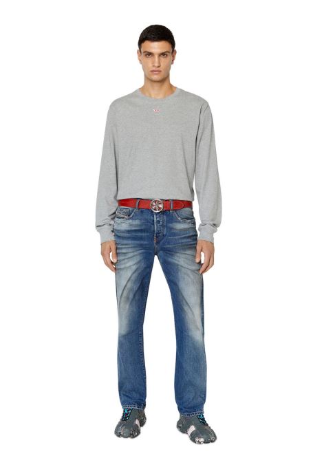 ディーゼル 2020 D-viker 007d1 ストレート ジーンズ ミディアム ブルー