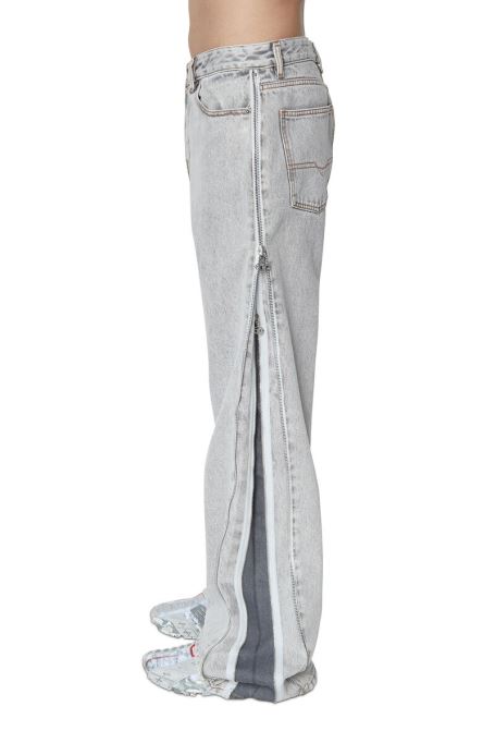 1955 007f8 ストレートジーンズ ディーゼル ライトグレー