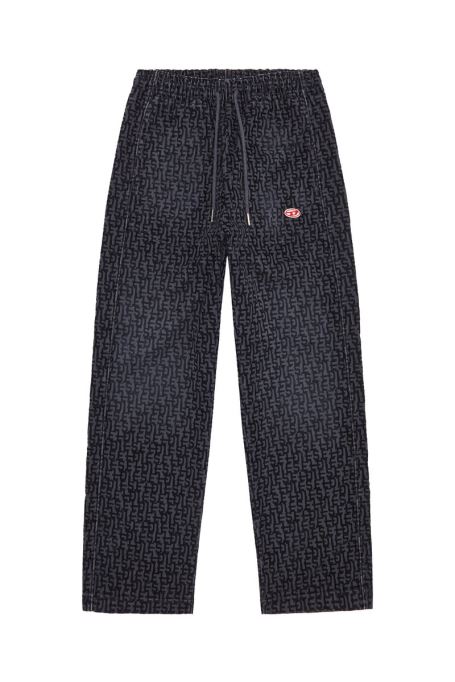 D-martians トラックデニム 068aw ストレート ディーゼルブラック/ダークグレー