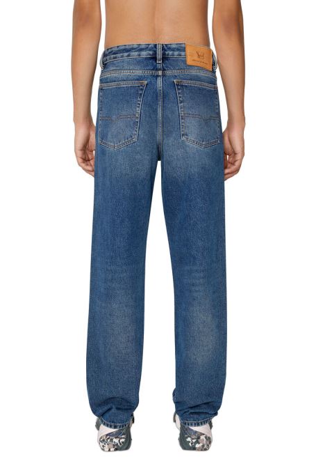 1955 007e5 ストレート ジーンズ ディーゼル ミディアム ブルー