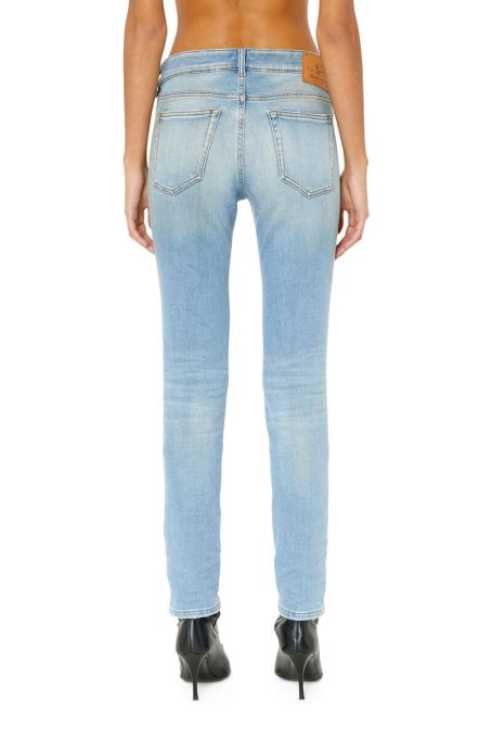 D-ollies ジョグジーンズ 068cw スリムディーゼル ライトブルー