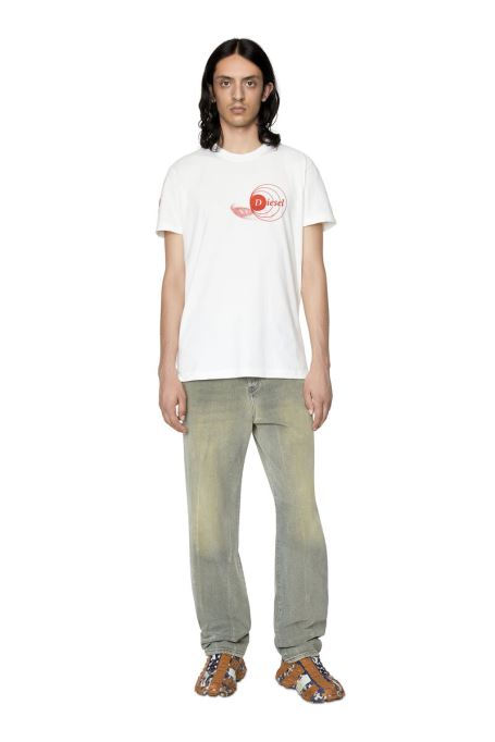 ホワイト T-diebind-slits-e1 ディーゼル