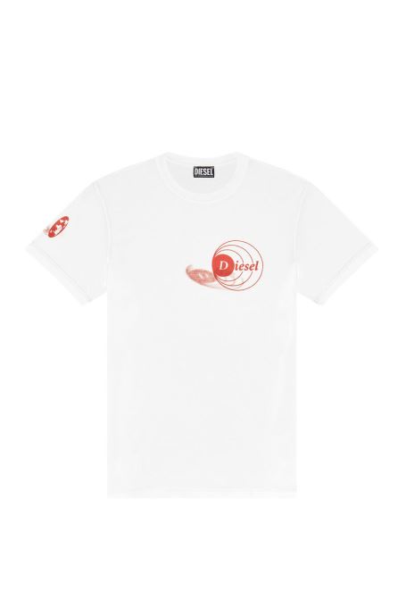 ホワイト T-diebind-slits-e1 ディーゼル