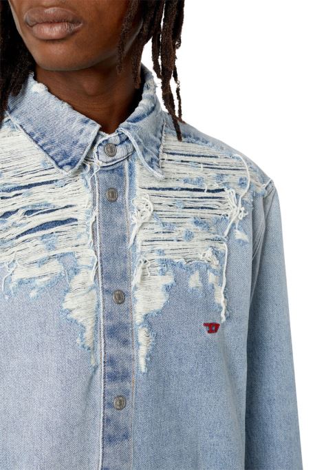 ディーゼル D-simply-over-fsb ライトブルー