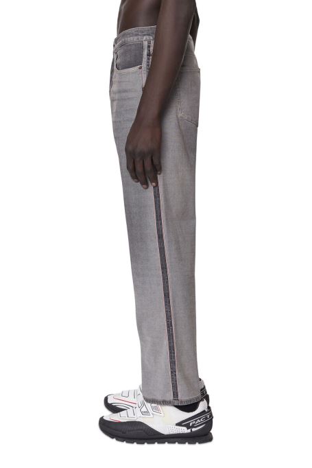 ディーゼル 2020 D-viker 068ad ストレート ジーンズ ブラック/ダークグレー