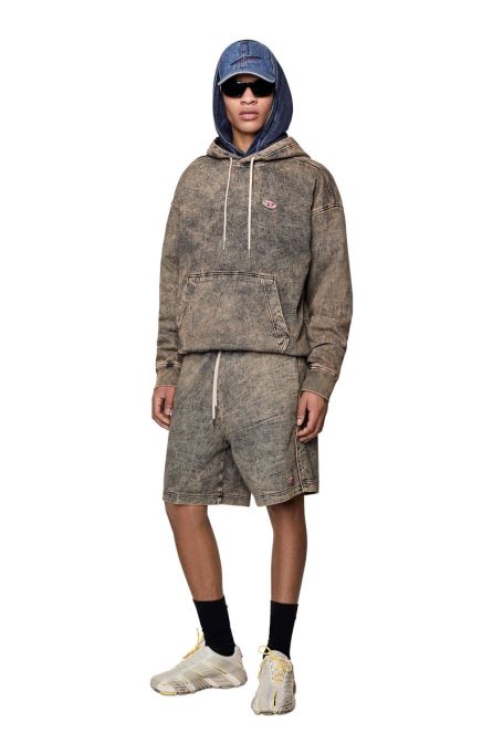 ピンク D-um-rib Fs トラック デニム ディーゼル