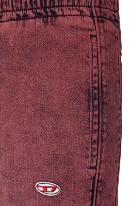 ディーゼル D-マーシャン トラック デニム 09e32 ストレート レッド