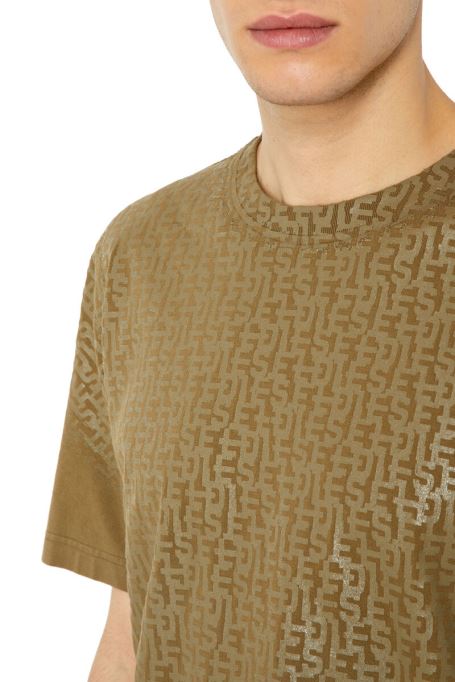 ディーゼル T-ジャストモノ ブラウン