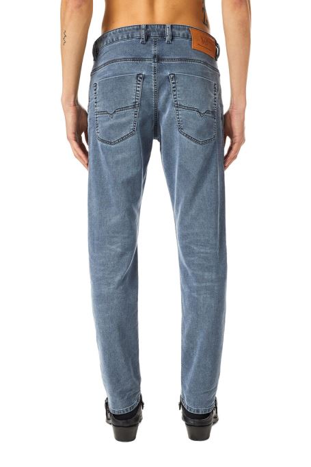 ディーゼル クルーリー ジョグジーンズ 069zy テーパード ミディアム ブルー