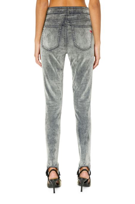 グレー ディーゼル スランディ ジョグジーンズ 068cf スーパー スキニー