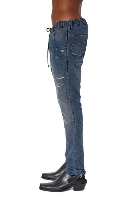 Krooley Joggjeans 069qh テーパード ディーゼル ダークブルー