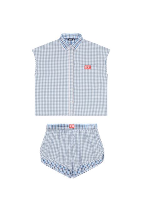 ディーゼル Ufset-venalia-ws ブルー/ホワイト