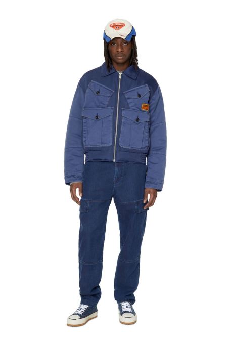 Krooley Joggjeans 069zj テーパード ディーゼル ダークブルー