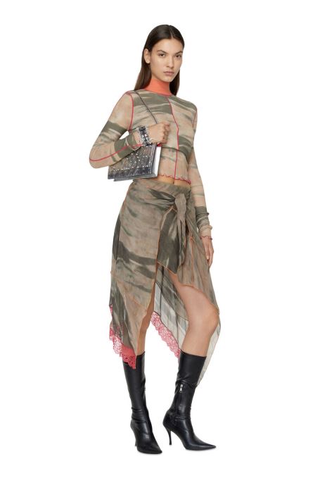 T-swainy ディーゼル ベージュ/グリーン