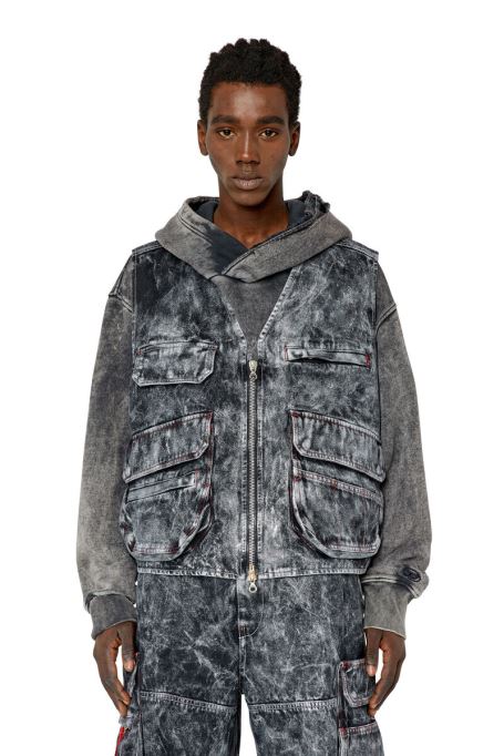 ディーゼル D-samp ブラック/ダークグレー