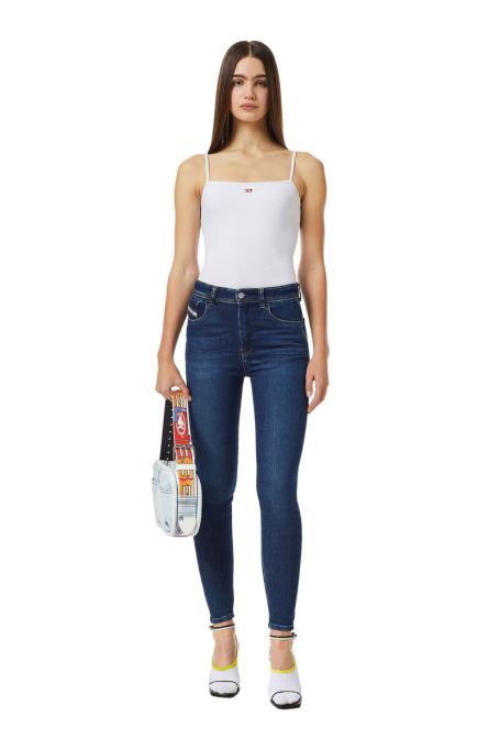 ダークブルー 1984 Slandy-high 09c19 スーパースキニージーンズ ディーゼル