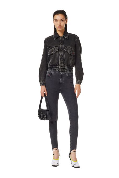 ブラック/ダークグレー スランディ ジョグジーンズ 069zm スーパースキニー ディーゼル