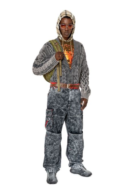 ディーゼル ミリタリー グリーン 1dr-pod バックパック