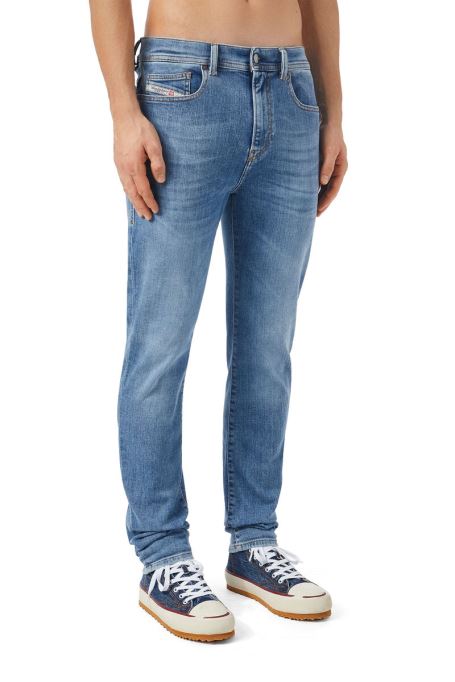 1983 09c01 スキニー ジーンズ ディーゼル ミディアム ブルー