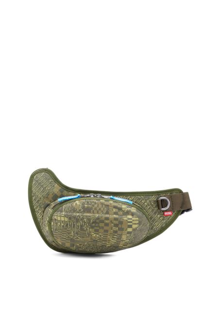 ディーゼル ミリタリー グリーン 1dr-pod クロスボディ