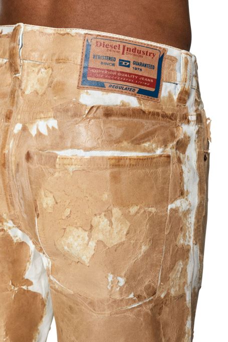 2010 007b7 ストレートジーンズ ディーゼル ライトブラウン