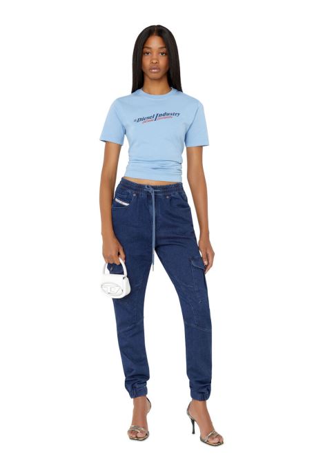 D-ursy トラックデニム 069zq スリムディーゼル ダークブルー