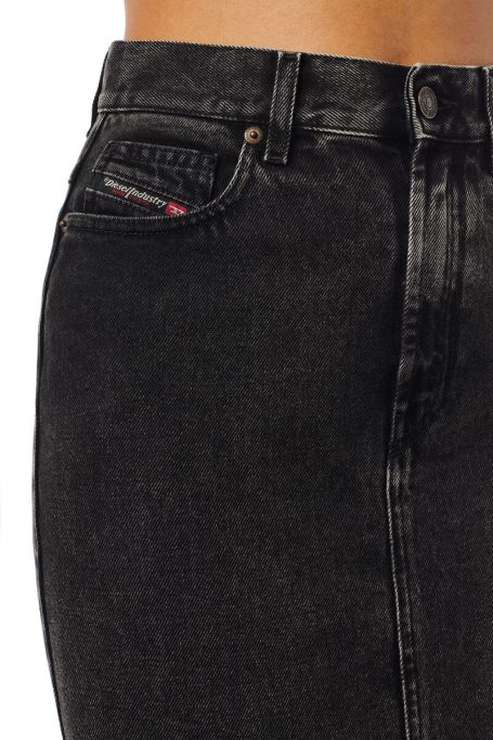 ブラック/ダークグレー De-ronny ペンシルスカート ディーゼル