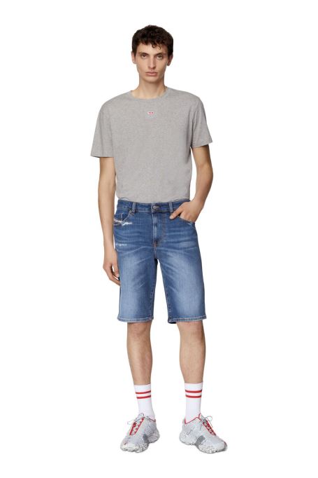 ディーゼル スリム ショート ミディアム ブルー