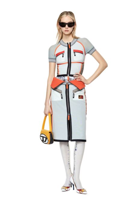 オレンジ/ホワイト オーラリー ディーゼル