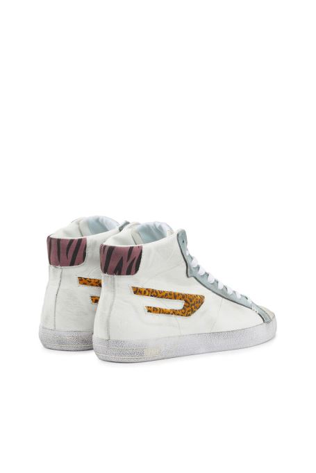 S-leroji Mid W ディーゼルホワイト/ブルー