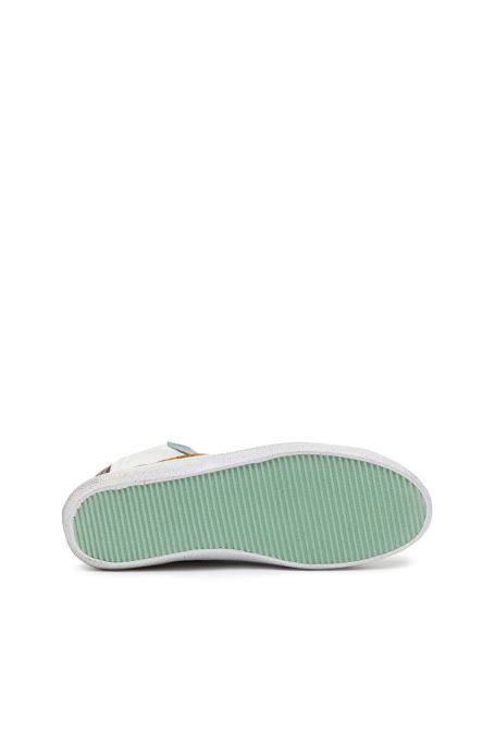 S-leroji Mid W ディーゼルホワイト/ブルー