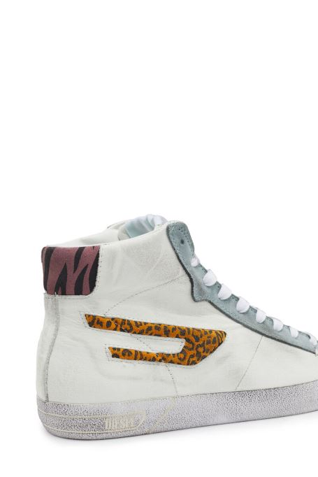 S-leroji Mid W ディーゼルホワイト/ブルー