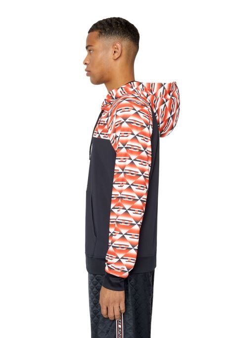 ディーゼル Amst-zonnie-ht20 ブラック/レッド