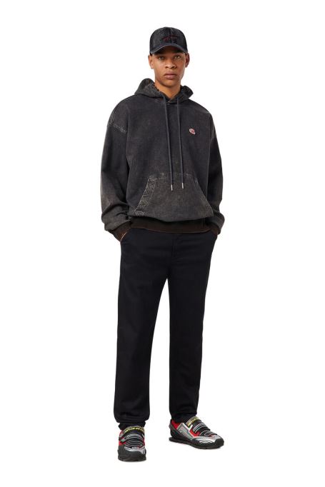 Krooley Joggjeans 069zg テーパード ディーゼル ブラック/ダークグレー