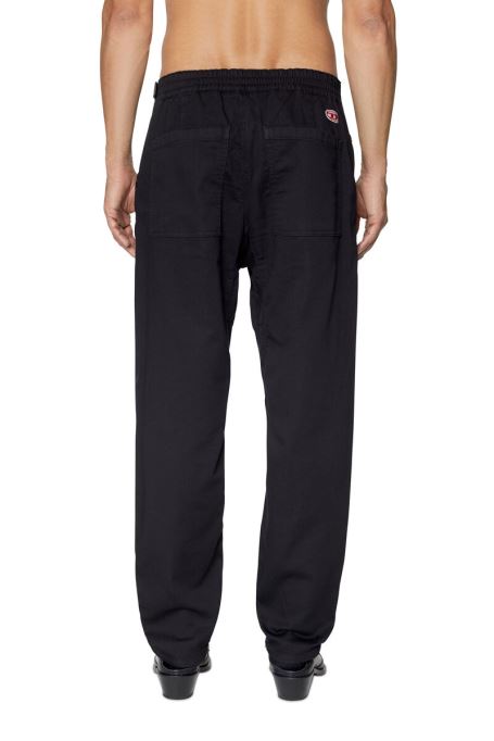 Krooley Joggjeans 069zg テーパード ディーゼル ブラック/ダークグレー