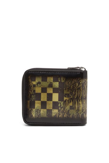 ブラック/グリーン 二つ折りコインジップ Xs ディーゼル