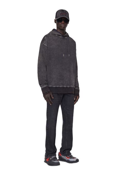 ブラック/ダークグレー ディーゼル 2021 09b83 ブーツカット ジーンズ