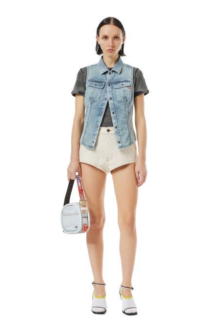 ディーゼル De Lunar ホットパンツ ホワイト