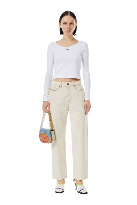 ディーゼル 2016 D-air 09b94 ボーイフレンド ジーンズ ホワイト