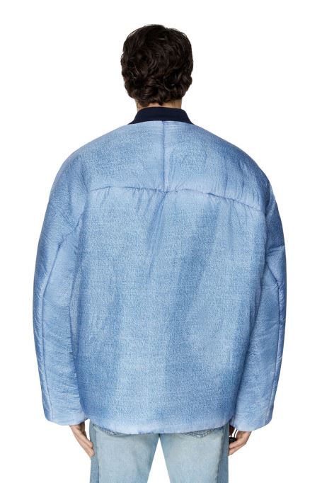 W-day プリント ディーゼル ライトブルー