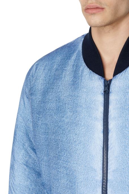 W-day プリント ディーゼル ライトブルー