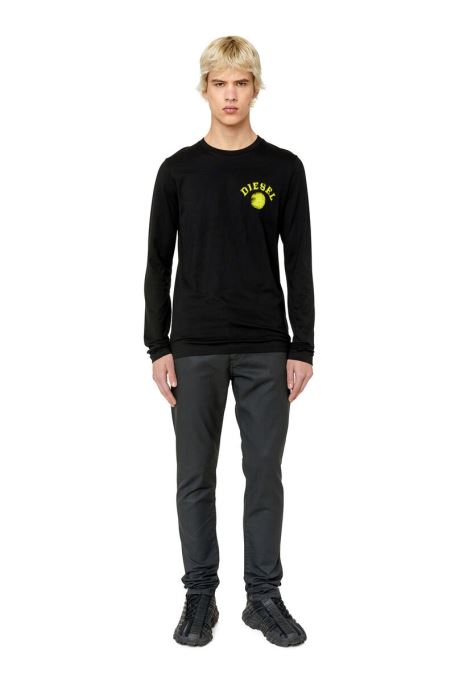 D-strukt ジョグジーンズ 068cp スリム ディーゼル ブラック/ダークグレー