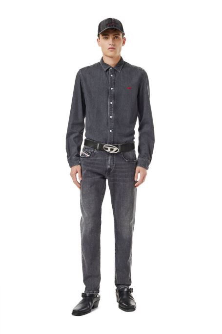 ブラック/グレーダークディーゼル 2019 D-strukt 09c47 ファッション スリムジーンズ